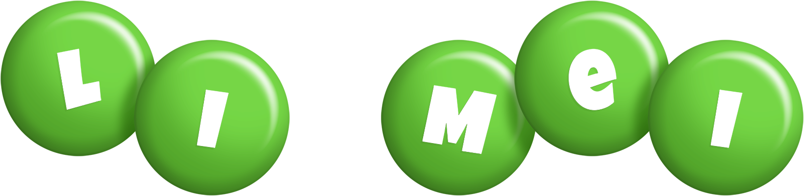 Li Mei candy-green logo